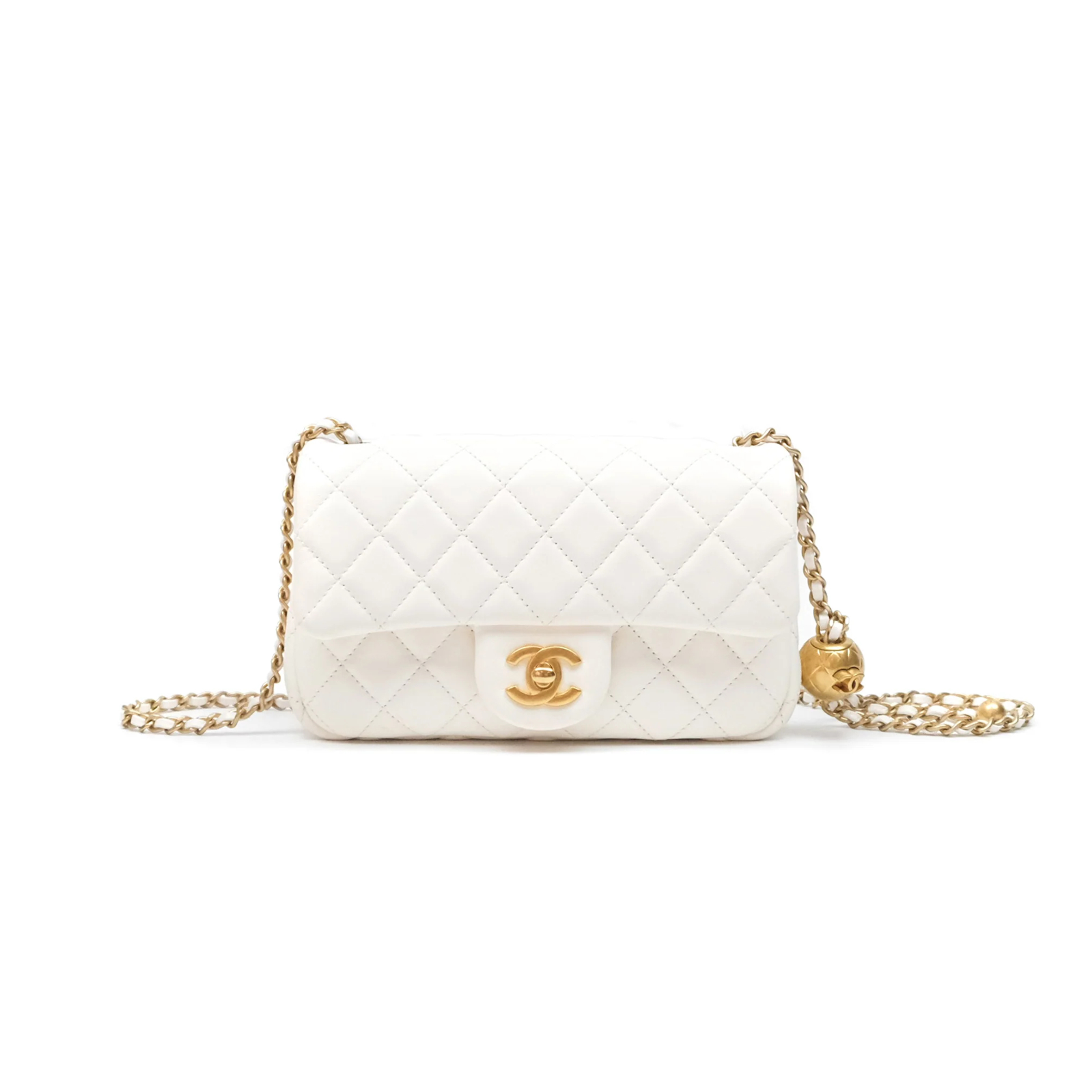 CHANEL MINI PEARL CRUSH QUILTED 163320 (20*11*6cm)